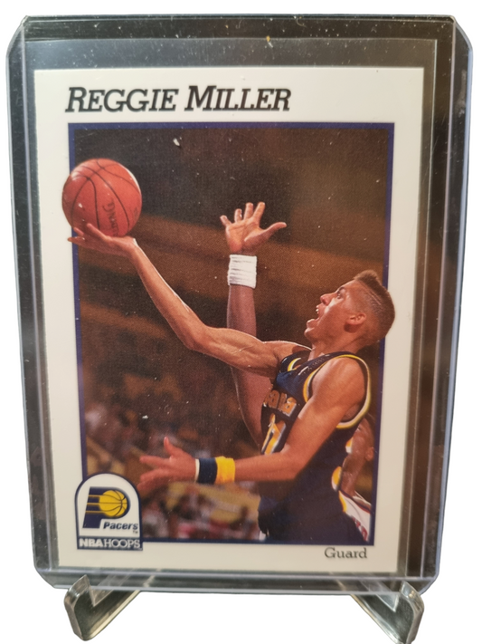 1991 Hoops #84 Reggie Miller