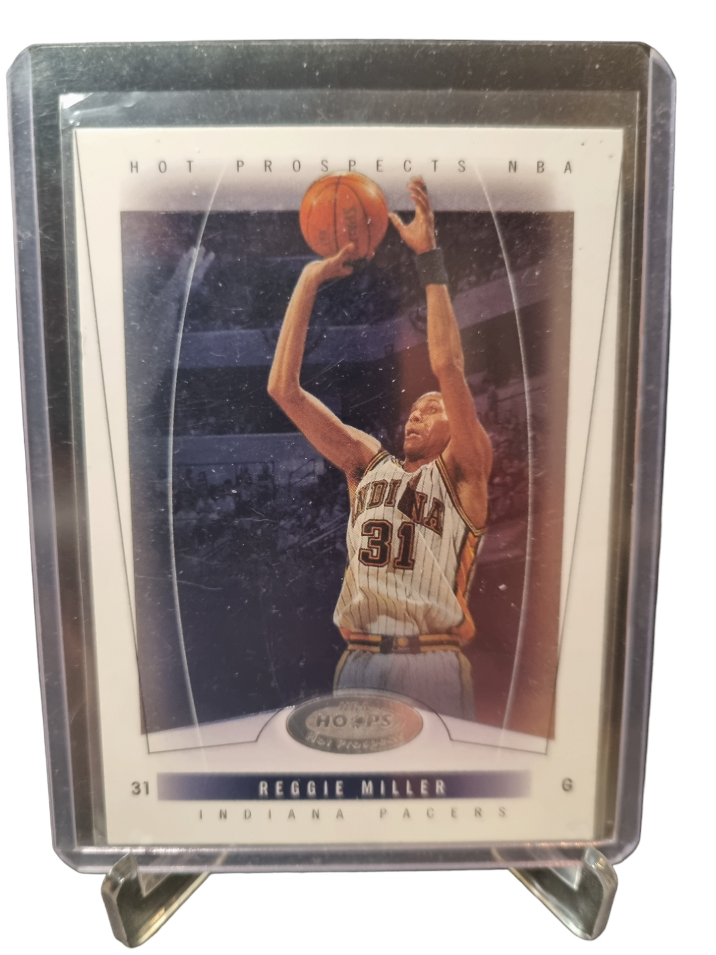 2004 Hoops #9 Reggie Miller Hot Prospects