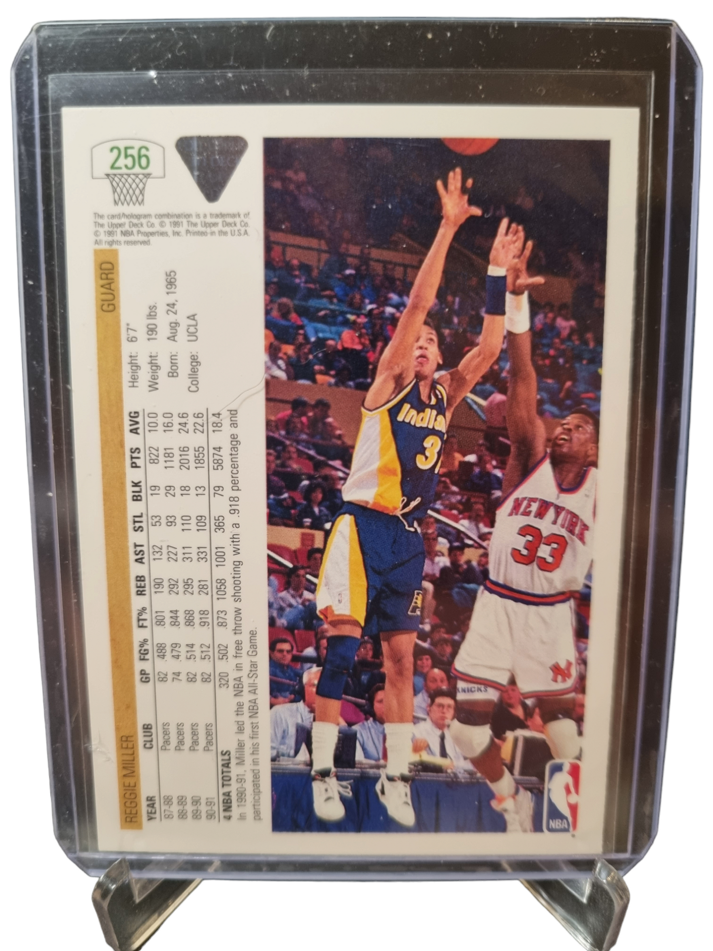 1991 Upper Deck #256 Reggie Miller