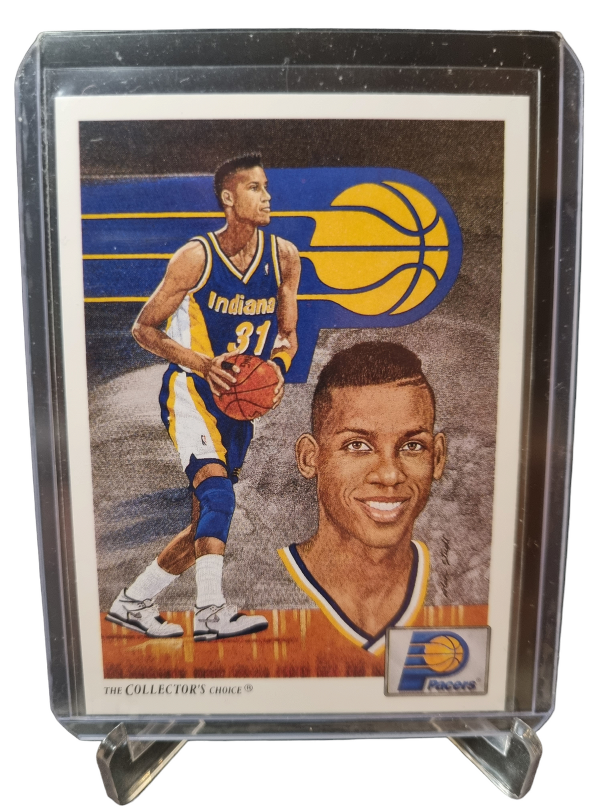 1991 Upper Deck #256 Reggie Miller Pacers Checklist – Sportscard ...