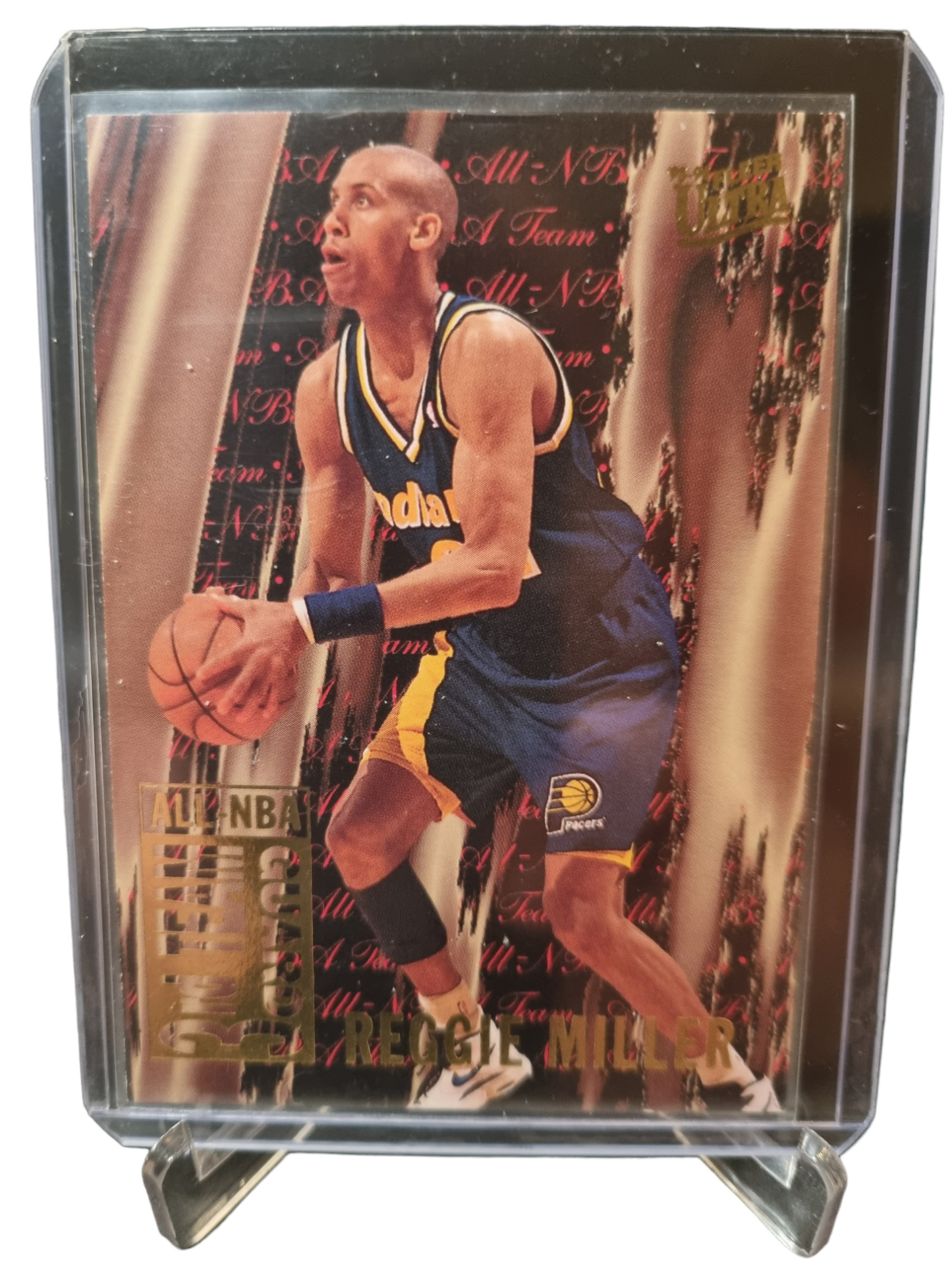 1995-96 Fleer Ultra #12 of 15 Reggie Miller All NBA Third Team