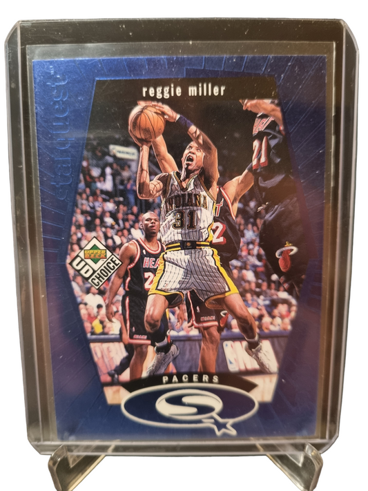 1998 Upper Deck #SQ11 Reggie Miller Star Quest