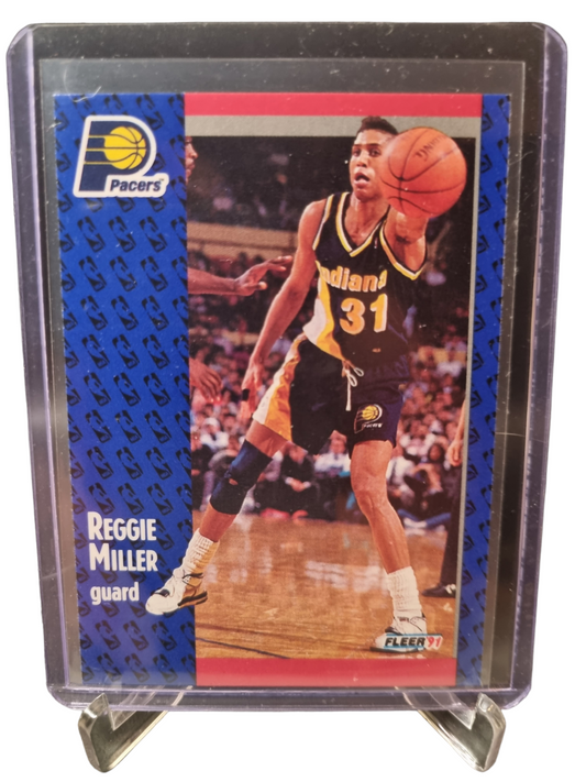 1991 Fleer #83 Reggie Miller