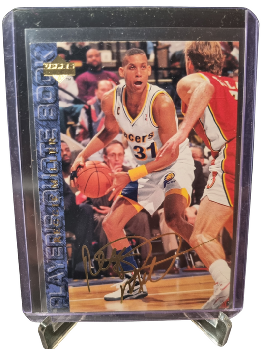 1994 Upper Deck #37 Reggie Miller USA Basketball Gold Signature