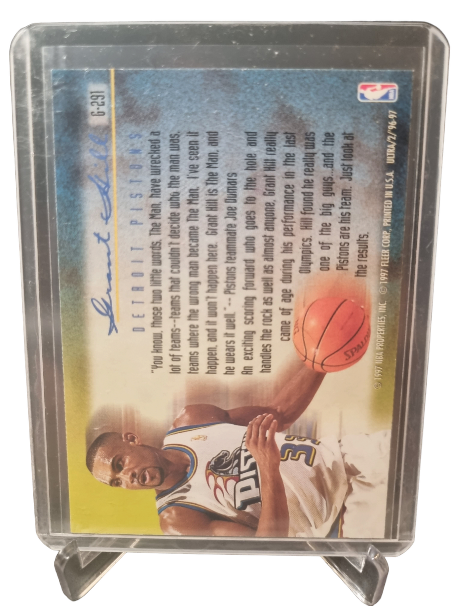 1996-97 Fleer Ultra #G291 Grant Hill Play Of The Game