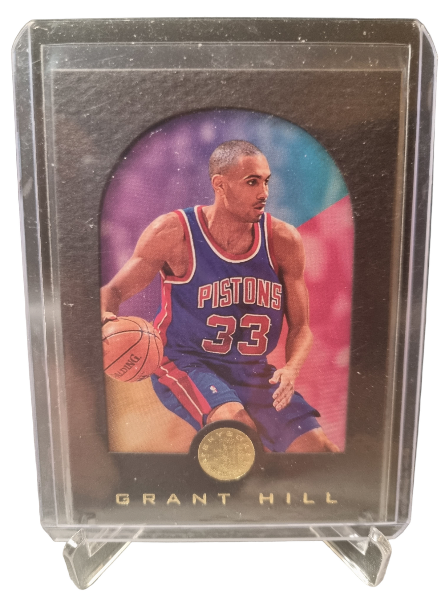 1996 Skybox EXL #24 Grant Hill Black Border