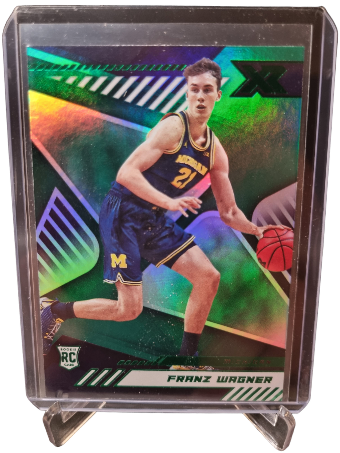 2021-22 Panini Chronicles XR #169 Franz Wagner Rookie Card XR Green Draft Picks