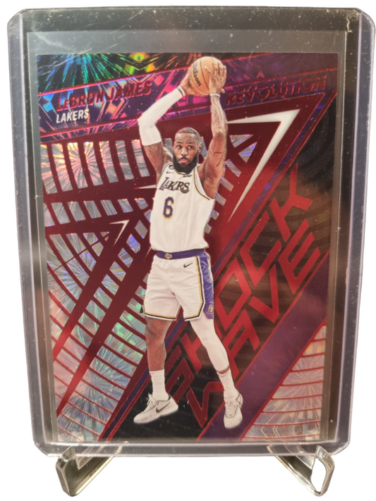 2022-23 Panini Revolution #8 Lebron James Revolution Shockwave Asia