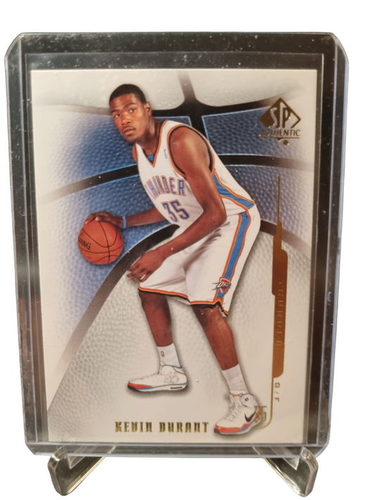 2008-09 Upper Deck #4 Kevin Durant 2nd Year SP Authentic