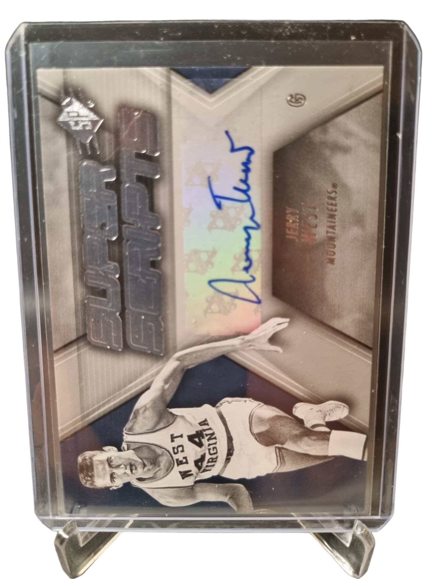 2014-15 Upper Deck SPX #SS-WE Jerry West Autograph Super Scripts