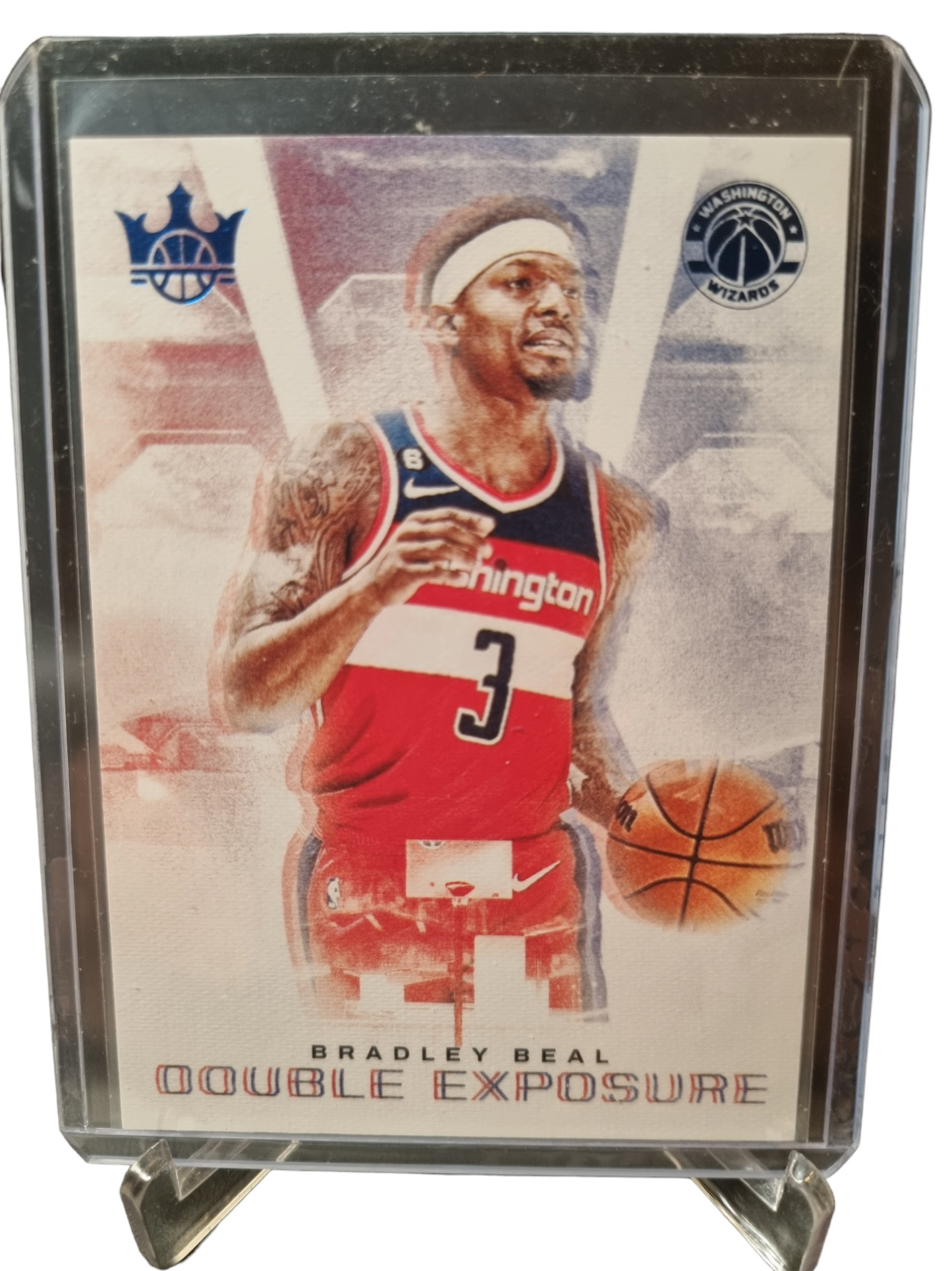 2022-23 Panini Court Kings #22 Bradley Beal Double Exposure 74/99