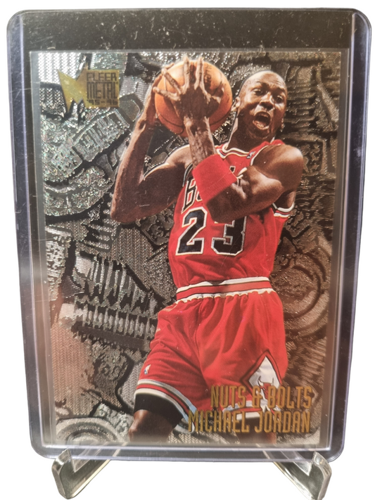 1995-96 Fleer Metal #212 Michael Jordan Nuts And Bolts