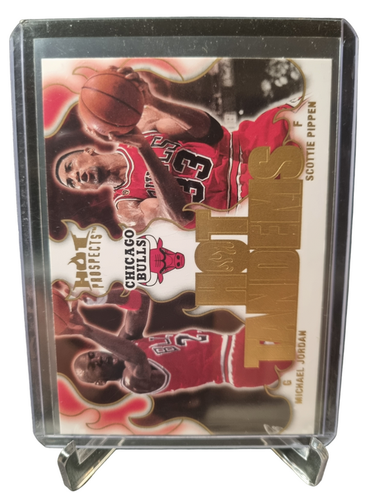 2008-09 Fleer #HT-2 Michael Jordan/Scottie Pippen Tandems