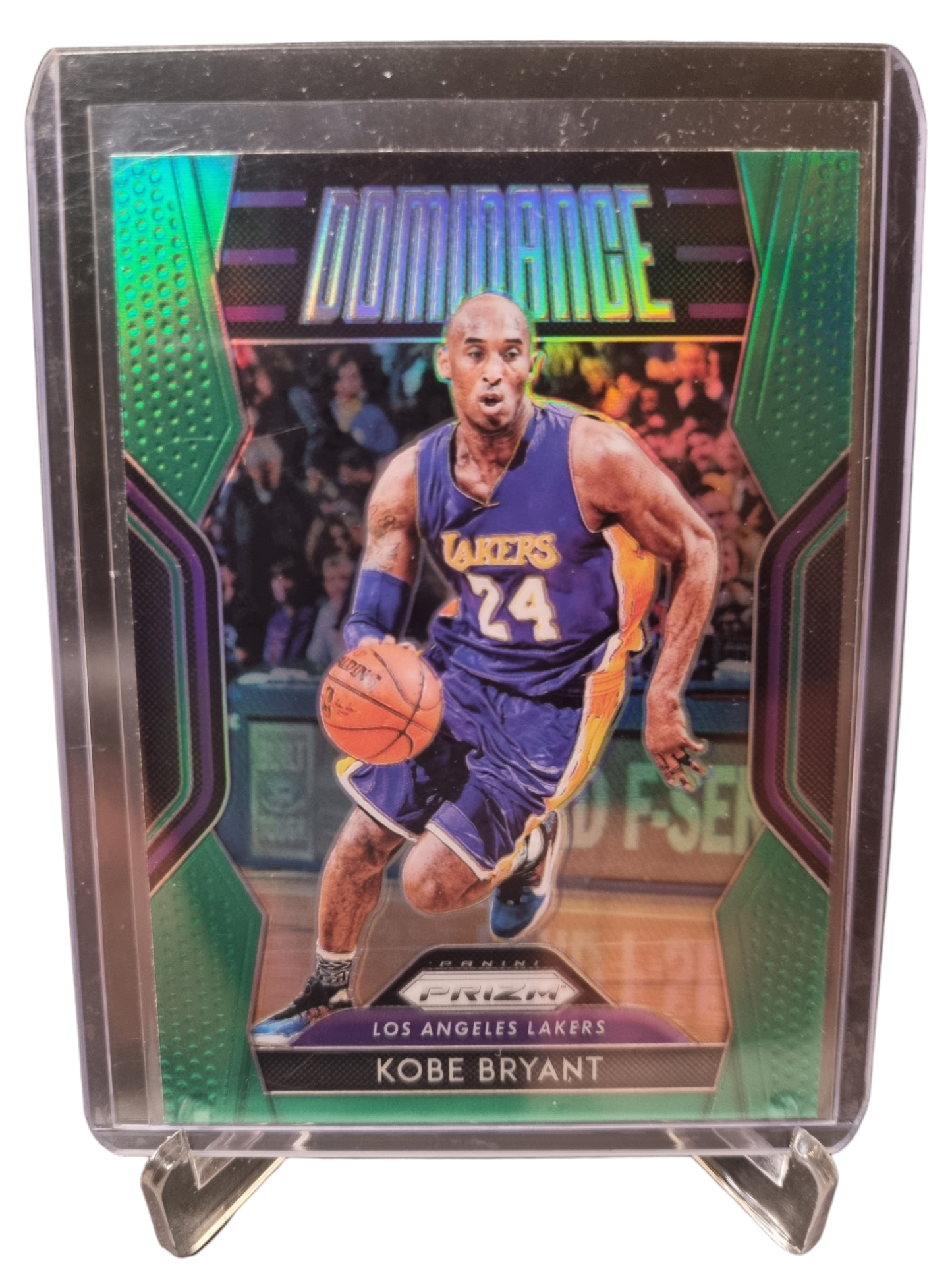 2018-19 Panini Prizm #6 Kobe Bryant Dominance Green Prizm