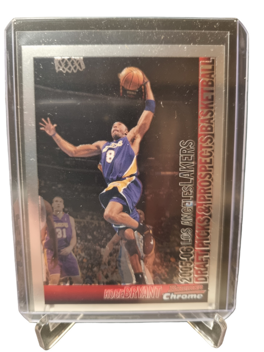 2005 Topps Bowman Chrome # 69 Kobe Bryant Draft Picks and Prospects