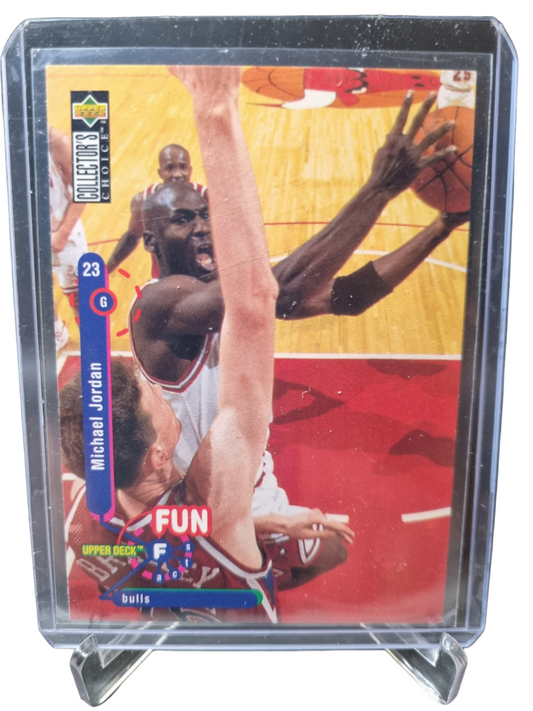 1995 Upper Deck #169 Michael Jordan Fun Facts