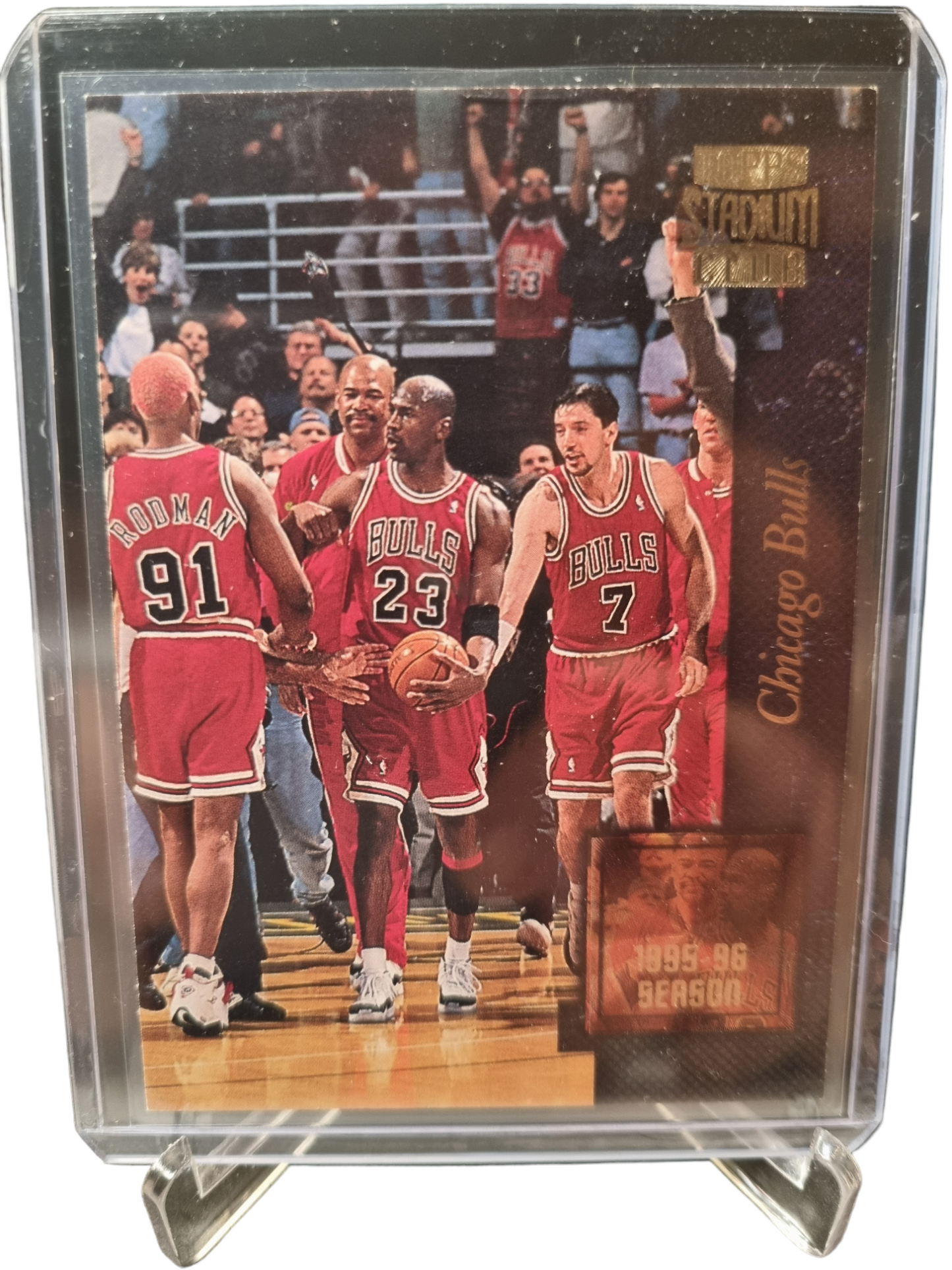 1996 Topps Stadium Club #GM3 Michael Jordan Golden Moments