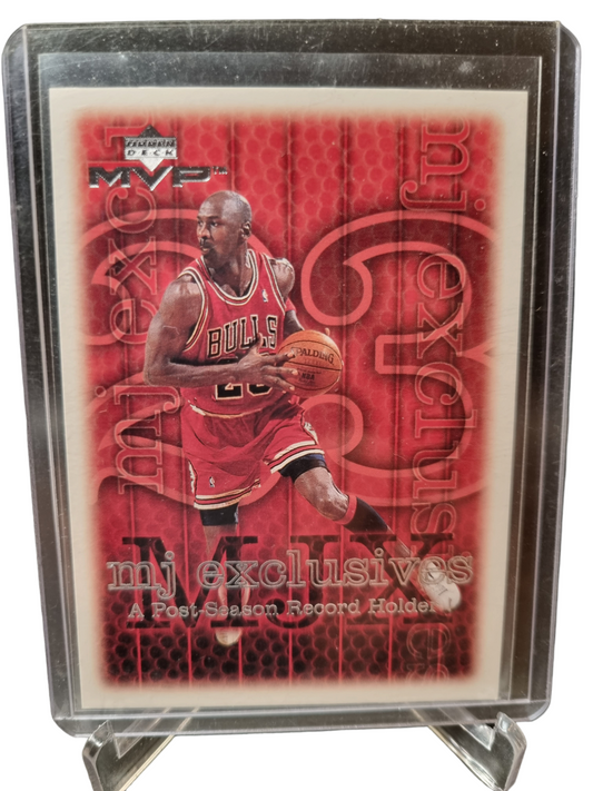 1999 Upper Deck #196 Michael Jordan MJ Exclusives