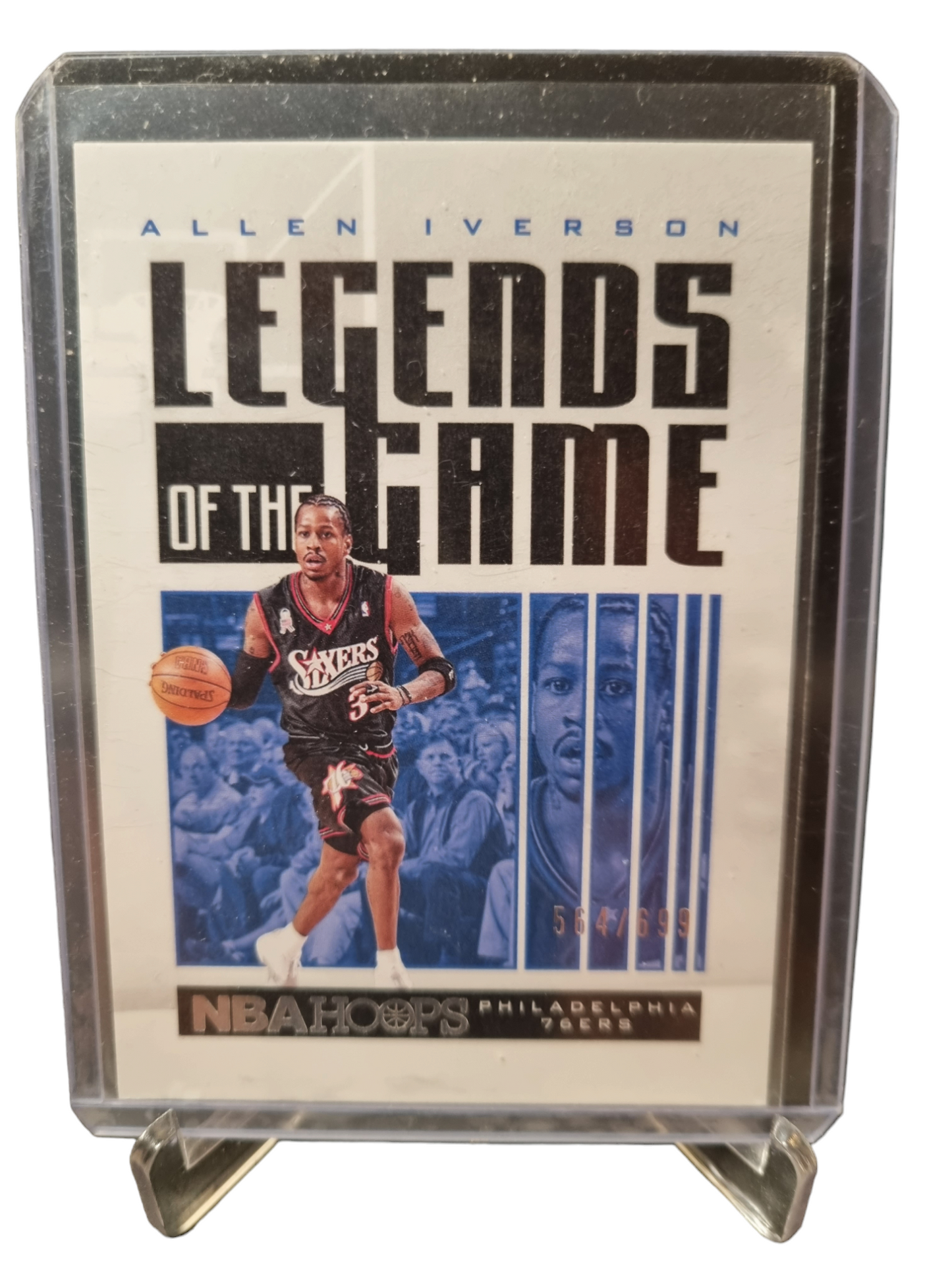 2020-21 Panini Hoops #28 Allen Iverson Legends Of The Game 564/699