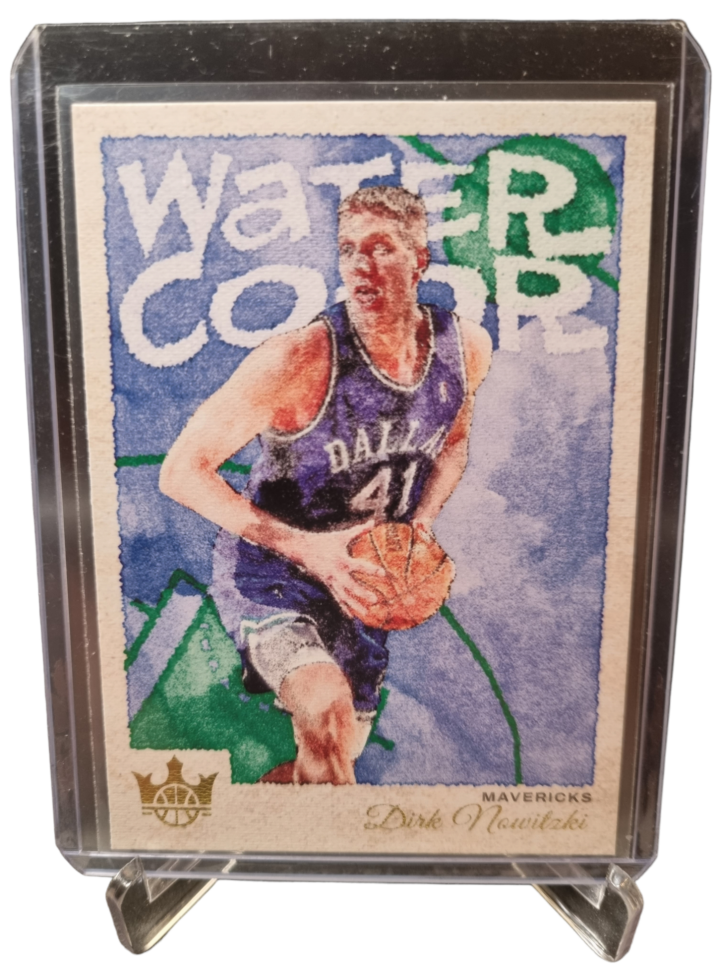 2022-23 Panini Court Kings #5 Dirk Nowitzki Water Color