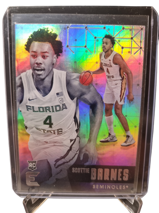 2021-22 Panini Chronicles Essentials #107 Scottie Barnes Rookie Card Draft Picks