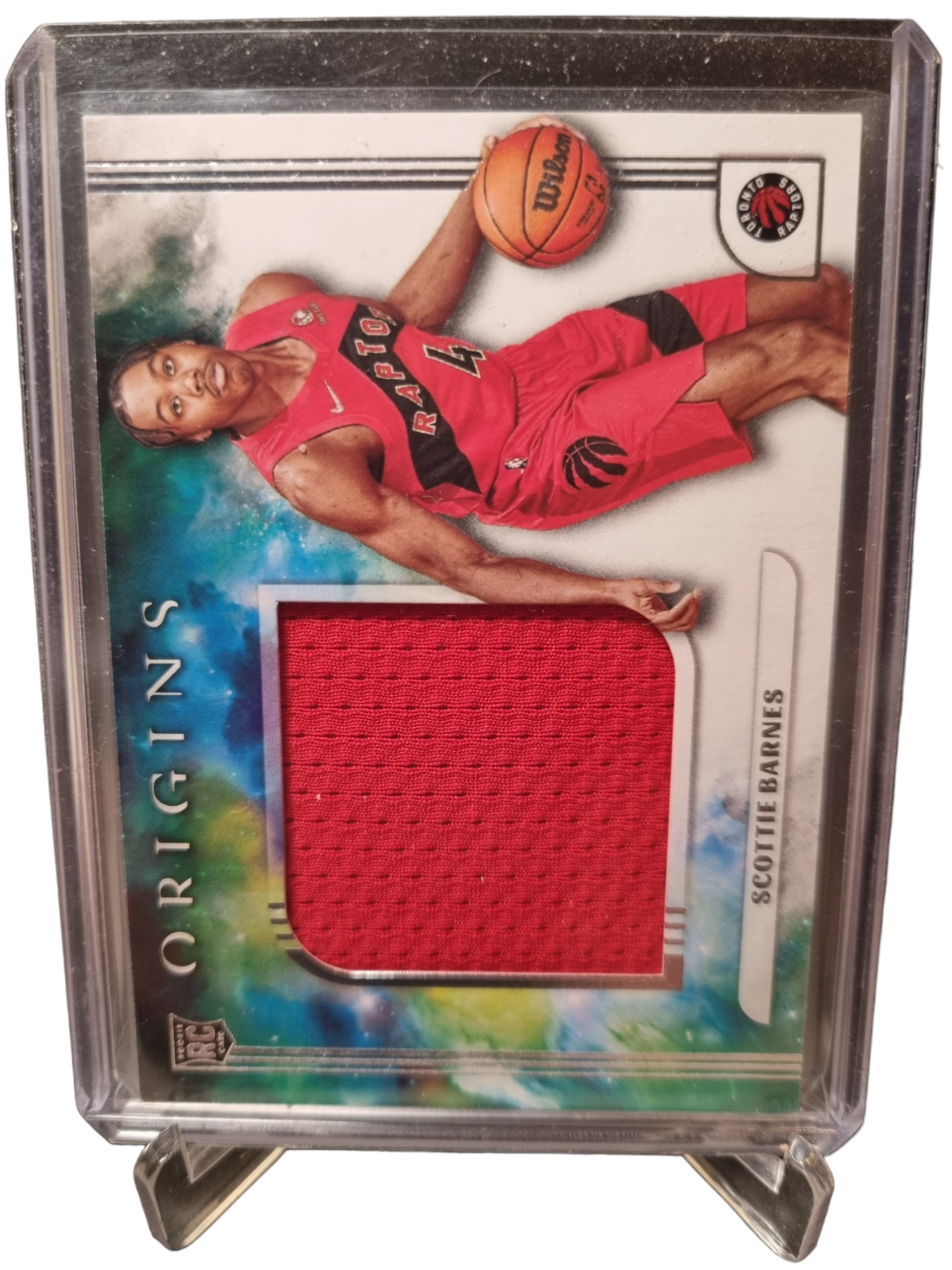 2021-22 Panini Origins #11-BAR Scottie Barnes Rookie Card Patch