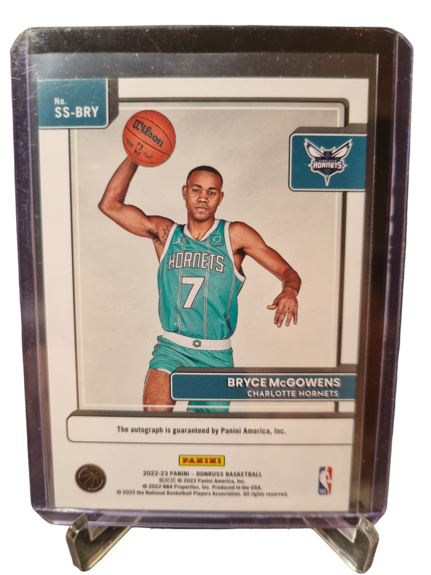 2022-23 Panini Donruss #SS-BRY Bryce McGowens Autograph