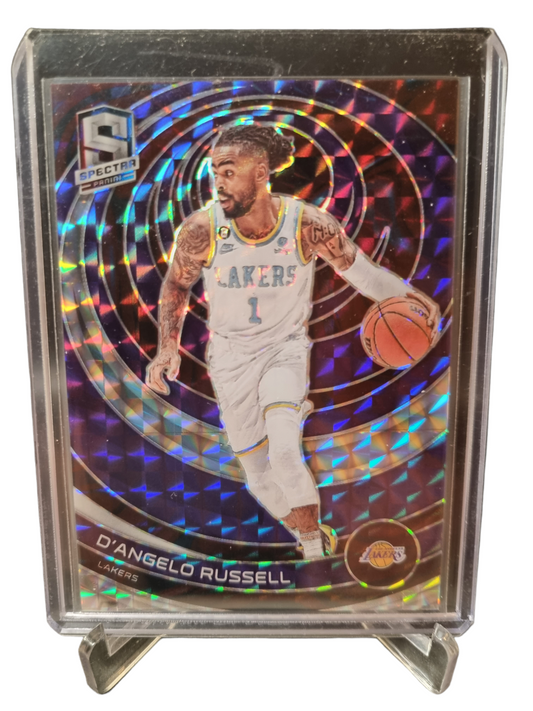 2022-23 Panini Spectra #56 D'Angelo Russell Prizm 19/99