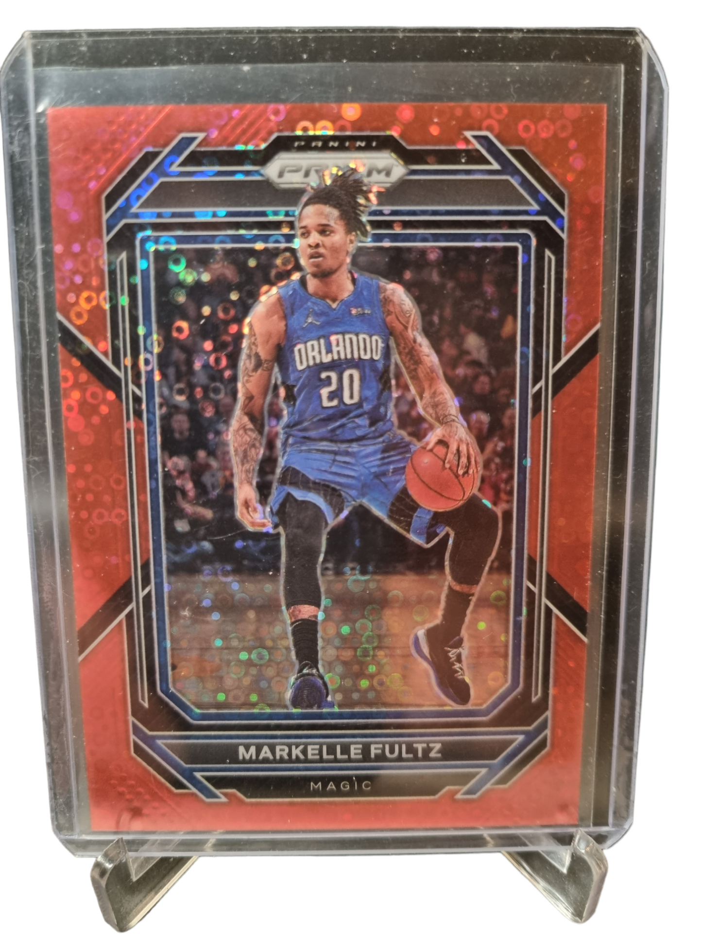 2022-23 Panini Prizm #174  Markelle Fultz Fastbreak Red Prizm 053/100