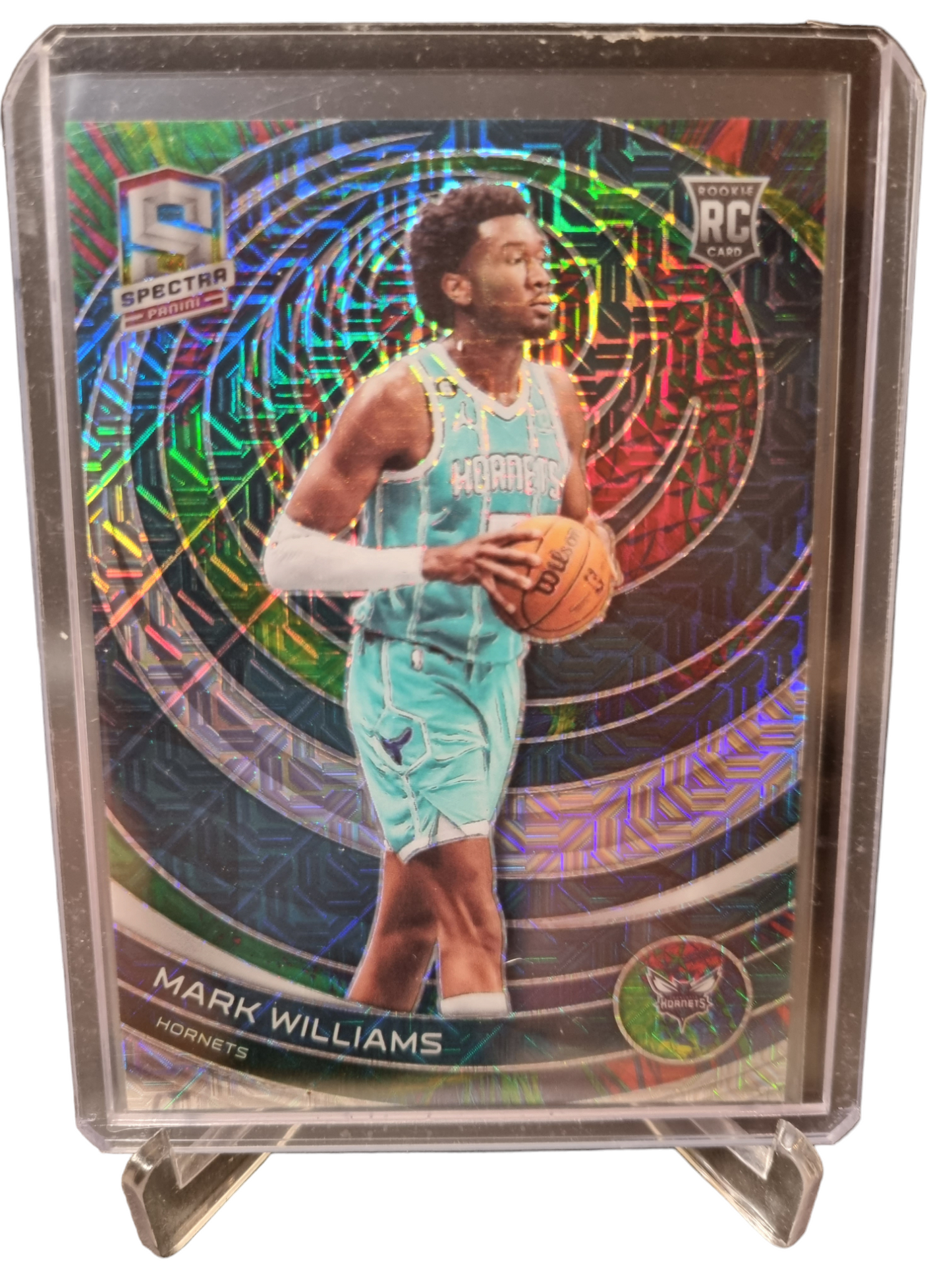 2022-23 Panini Spectra #187 Mark Williams Rookie Card Prizm 14/25