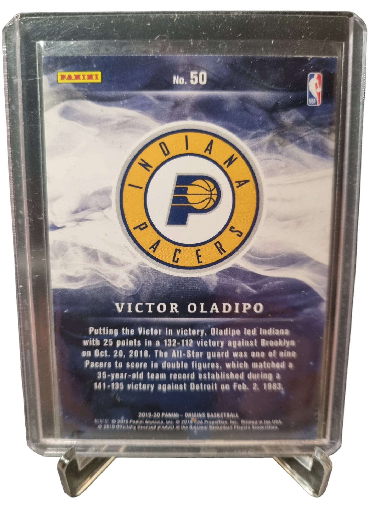 2019-20 Panini Origins #50 Victor Oladipo 18/25