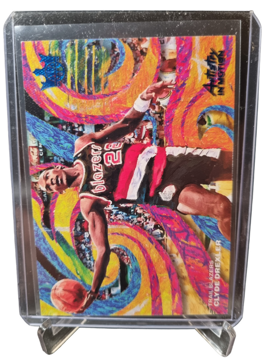 2022-23 Panini Court Kings #11 Clyde Drexler Artistry In Motion 49/99