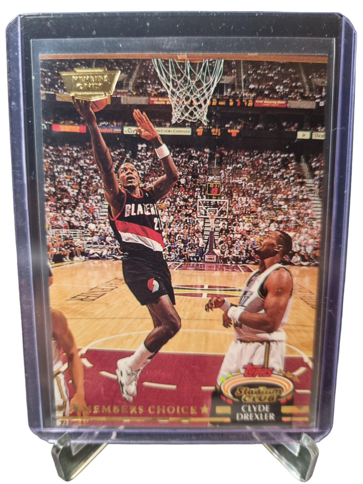 1992 Topps Stadium Club #199 Clyde Drexler Members Choice