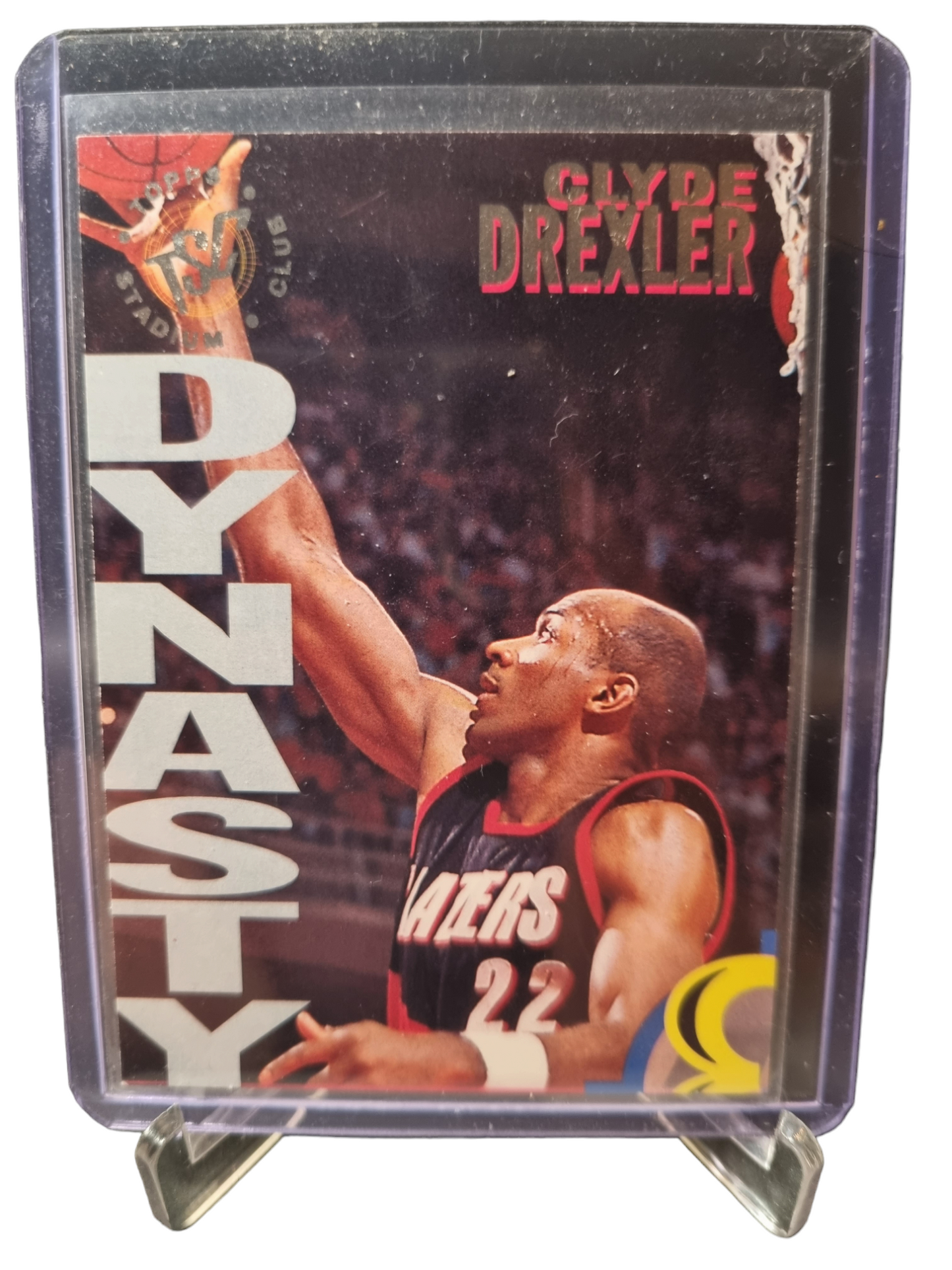 1994 Topps Stadium Club #8A Clyde Drexler Dynasty