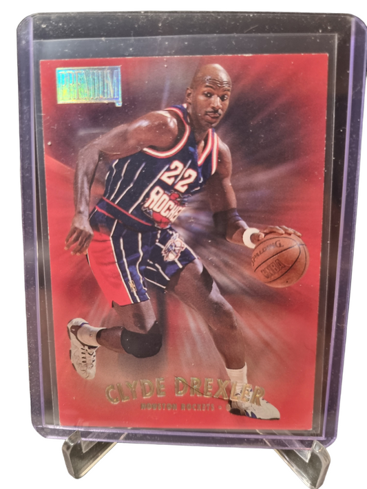 1997 Skybox Premium #17 Clyde Drexler Reebok