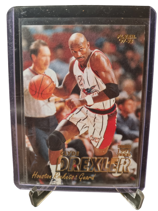 1997-98 Fleer #22 Clyde Drexler All-Star 1997 Game