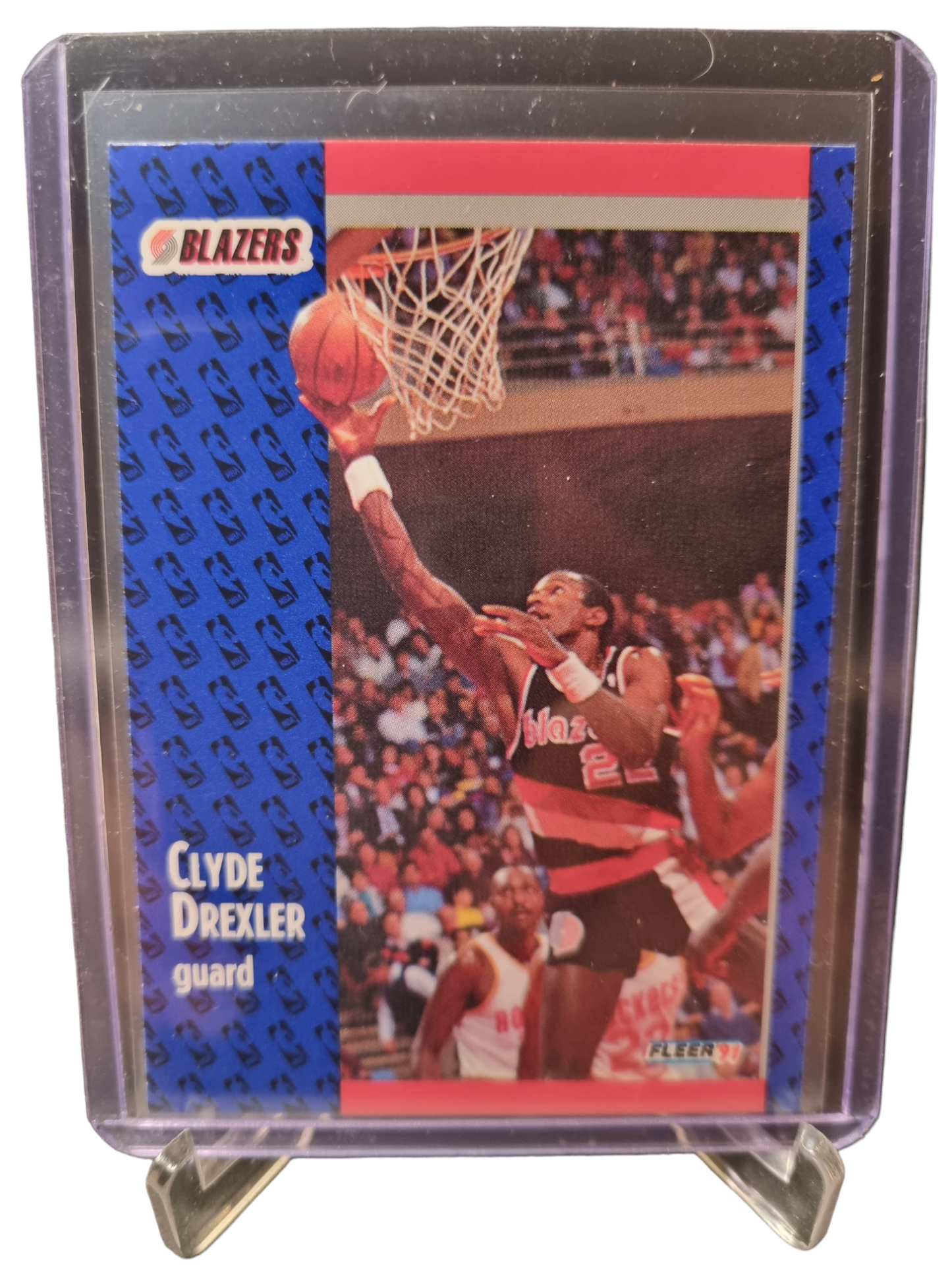 1991 Fleer #168 Clyde Drexler