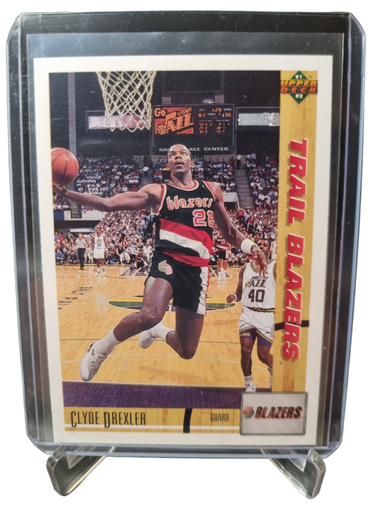 1991 Upper Deck #357 Clyde Drexler