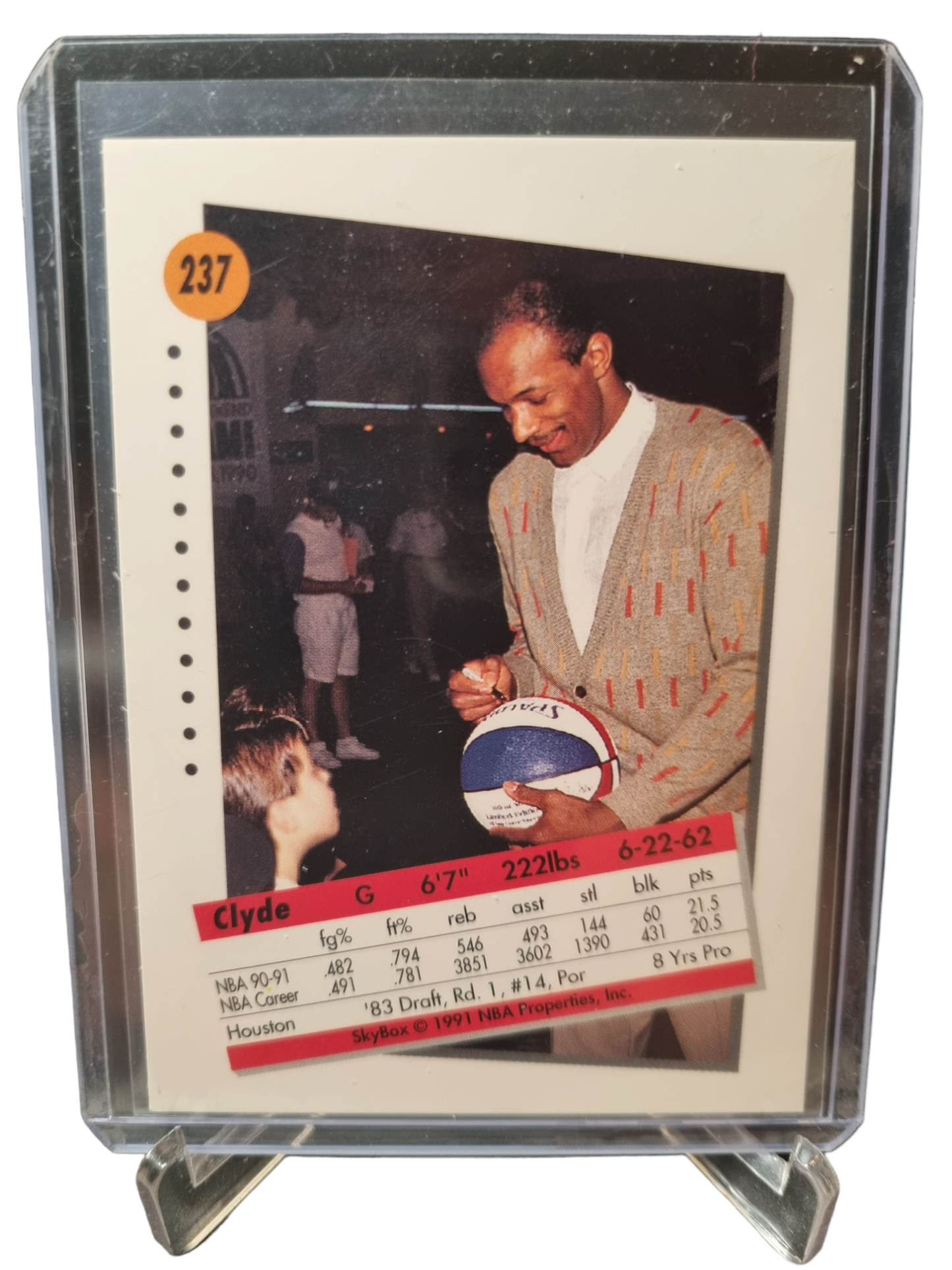 1991 Skybox #237 Clyde Drexler