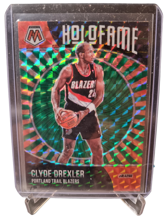 2020-21 Panini Mosaic #20 Clyde Drexler Holo-Fame