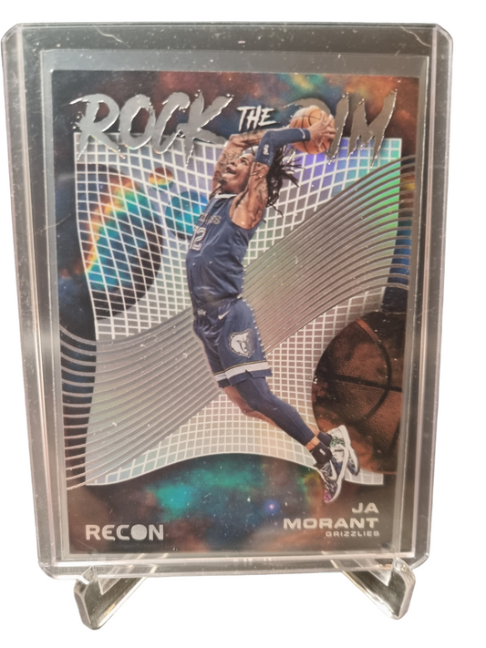 2022-23 Panini Recon #20 JA Morant Rock The Rim