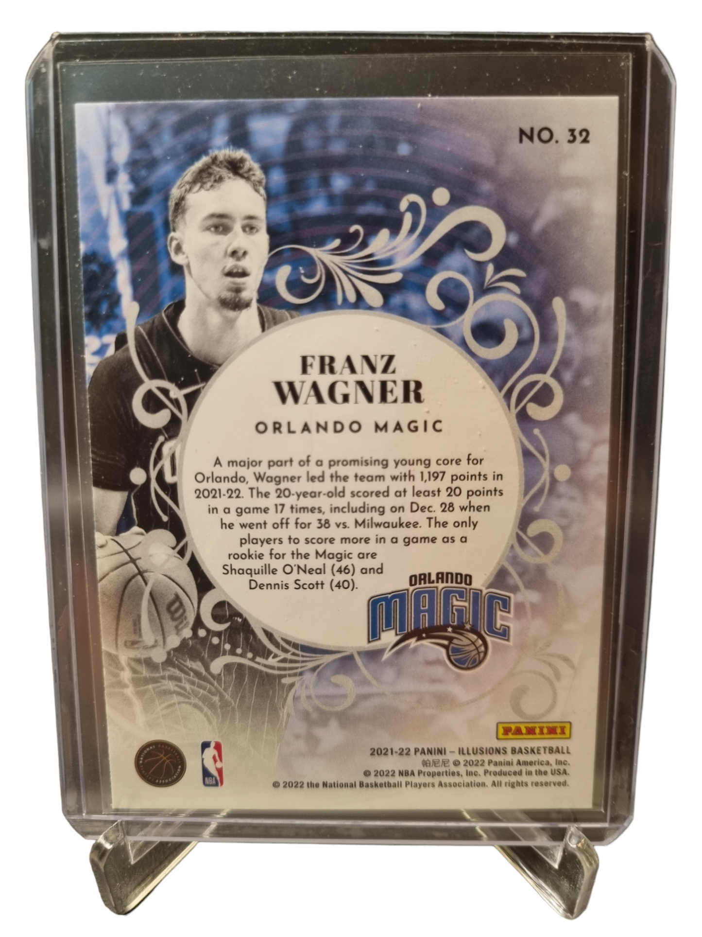 2021-22 Panini Illusions #132 Franz Wagner Rookie Card King Of Cards