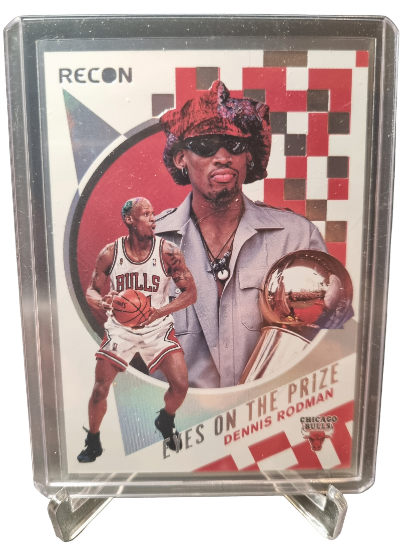 2020-21 Panini Recon #20 Dennis Rodman Eyes On The Prize