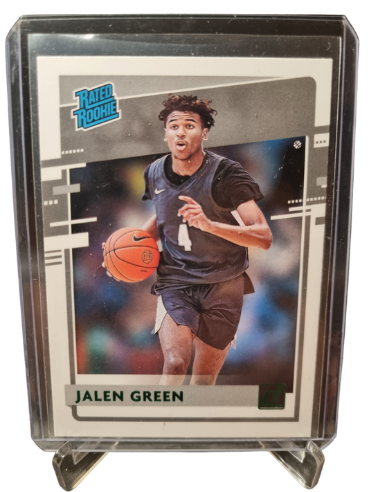 2021-22 Panini Chronicles Donruss #29 Jalen Green Rookie Card Draft Picks