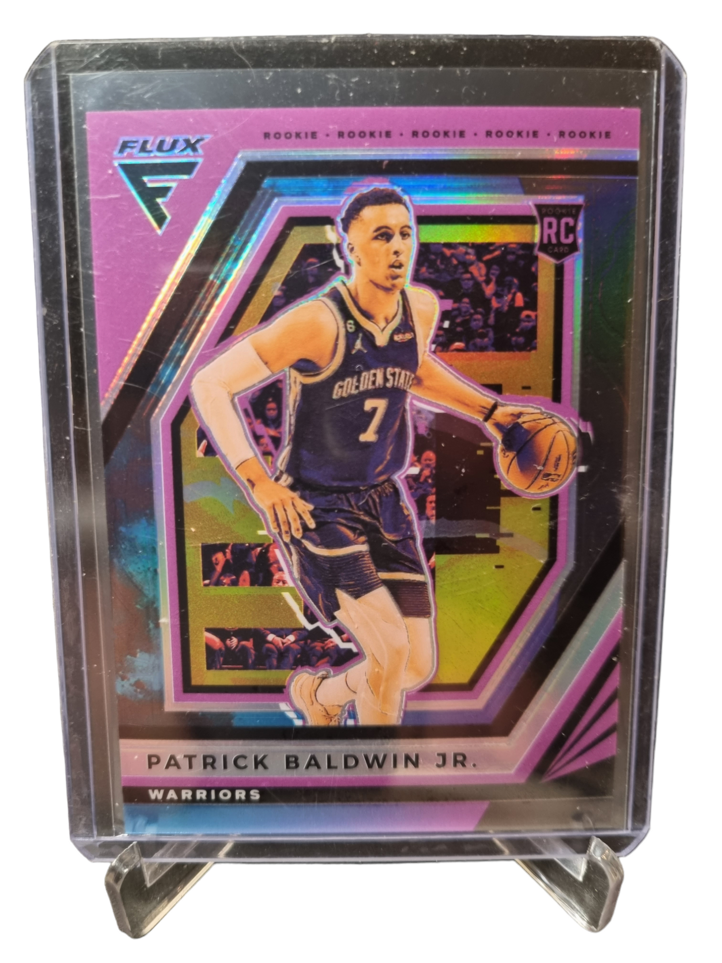 2022-23 Panini Flux #246 Patrick Baldwin JR Rookie Card Prizm 15/25