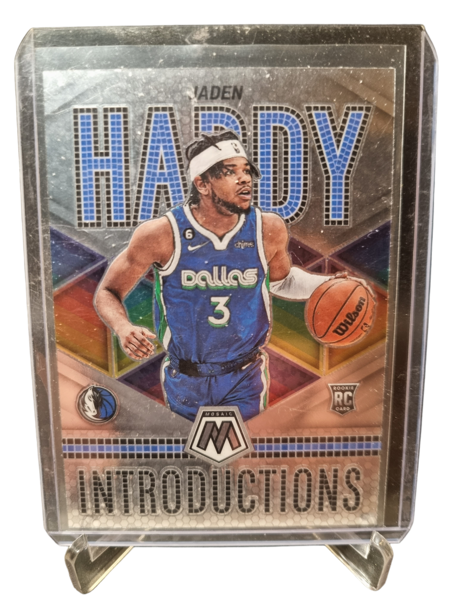 2022-23 Panini Mosaic #5 Jaden Hardy Rookie Card Introductions