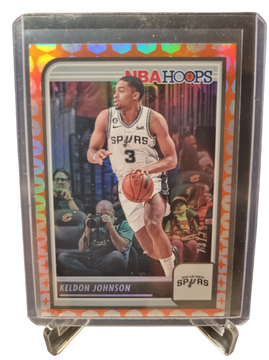 2023-24 Panini Hoops #17 Keldon Johnson 73/75