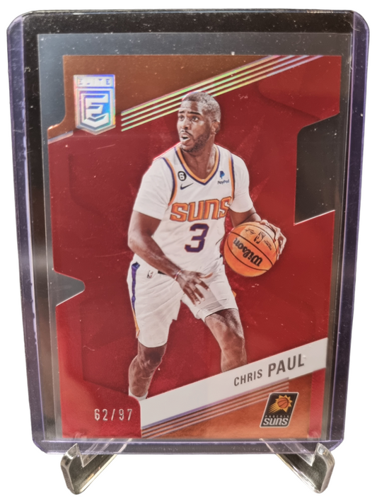 2022-23 Panini Donruss Elite #103 Chris Paul Red Die Cut 63/97