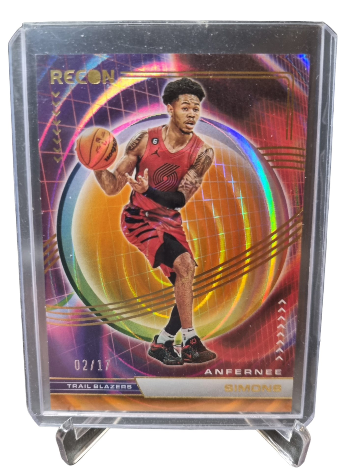 2022-23 Panini Recon #129 Anfernee Simons 02/17