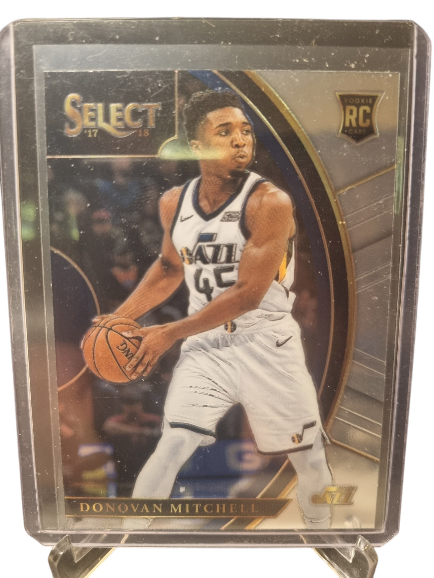 2017-18 Panini Select #11 Donovan Mitchell Rookie Card